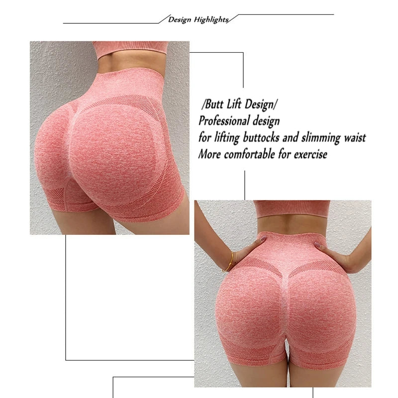 Push-Up Scrunch Yoga Shorts – 1PC or 2PCS - 3KDyn
